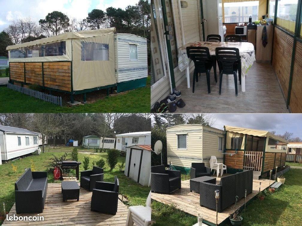 Mobilhome Bien Equipe Et Climatise Mimizan Ngoại thất bức ảnh